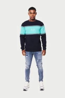 Prè London College Sweat - Navy/Blue SWEATS