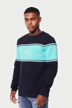 Prè London College Sweat - Navy/Blue SWEATS