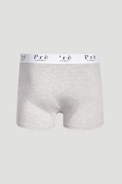 AW20 Prè London Boxer Shorts - Triple Pack - Black/White/Grey