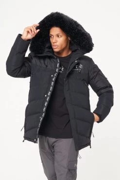 AW21 JACKETS & COATS Fargo Fur Jacket - Black