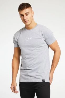 AW20 Essential T-Shirt - Grey Marl T-SHIRTS