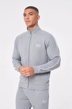 SS21 Luciana Track Top - Light Grey TRACKSUITS