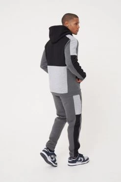 AW21 Carazo Hood - Grey Marl/Black