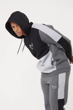 AW21 Carazo Hood - Grey Marl/Black