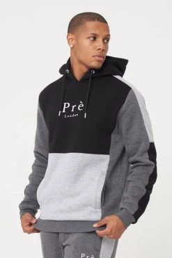 AW21 Carazo Hood - Grey Marl/Black