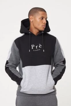 AW21 Carazo Hood - Grey Marl/Black