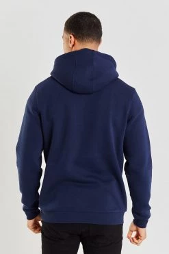 AW20 HOODIES Essential Hood - Navy