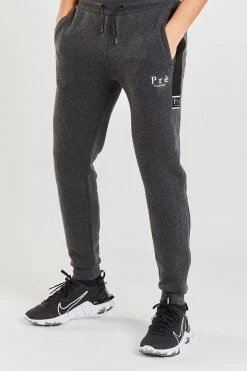 AW20 JOGGERS Eclipse Jogger - Black/Charcoal Marl