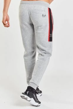 AW20 JOGGERS Altura Jogger - Grey Marl/Samba Red