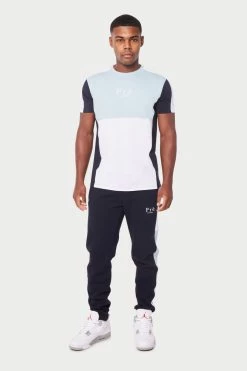 SS22 Carazo T-Shirt - Navy/Light Blue T-SHIRTS
