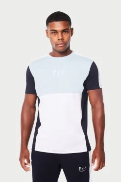 SS22 Carazo T-Shirt - Navy/Light Blue T-SHIRTS
