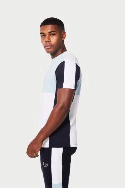 SS22 Carazo T-Shirt - Navy/Light Blue T-SHIRTS