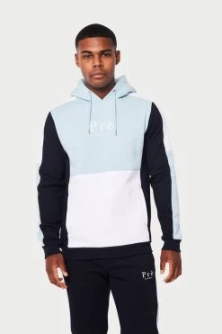 SS22 Carazo Hood - Navy/Light Blue HOODIES