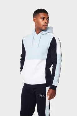 SS22 Carazo Hood - Navy/Light Blue HOODIES