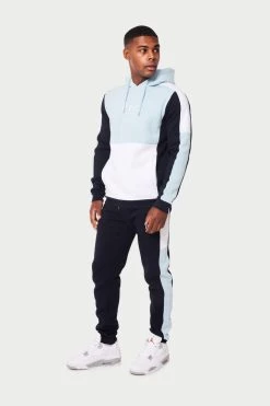 SS22 Carazo Hood - Navy/Light Blue HOODIES