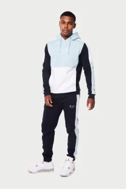 SS22 Carazo Hood - Navy/Light Blue HOODIES