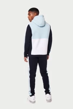 SS22 Carazo Hood - Navy/Light Blue HOODIES