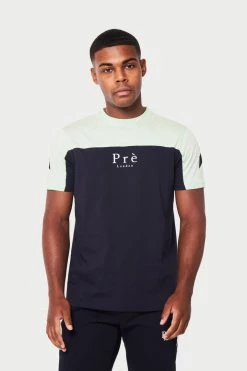 SS22 NEW IN Milano T-Shirt - Navy/Mint