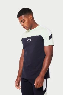 SS22 NEW IN Milano T-Shirt - Navy/Mint