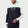 SS22 TRACKSUITS Milano Hood - Navy/Mint