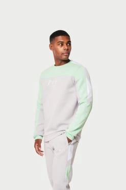 SS22 Milano Sweat - Grey/Mint SWEATS