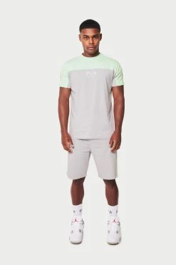 Prè London Milano Twinset - Grey/ Mint