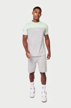 Prè London Milano Twinset - Grey/ Mint
