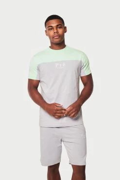 Prè London Milano Twinset - Grey/ Mint