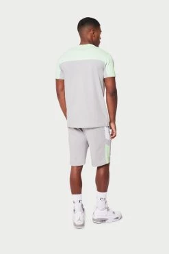 Prè London Milano Twinset - Grey/ Mint