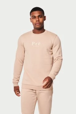 SS22 SWEATS Essential Sweat - Sand