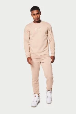 SS22 SWEATS Essential Sweat - Sand