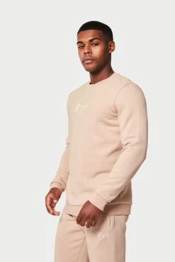 SS22 SWEATS Essential Sweat - Sand
