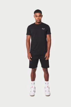 Prè London TWINSETS Left Chest Logo Twinset - Black