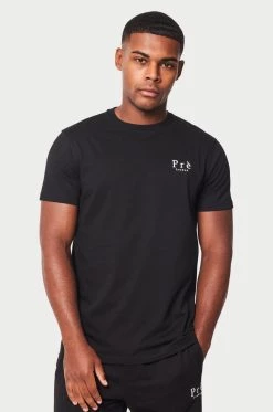 SS22 NEW IN Essential T-Shirt - Black - Left Chest Logo