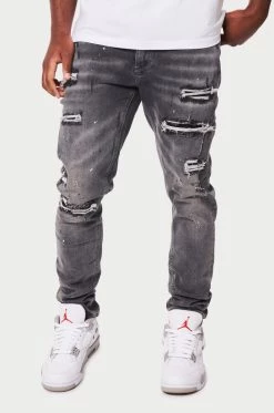 SS22 Tristan Jean - Grey JEANS