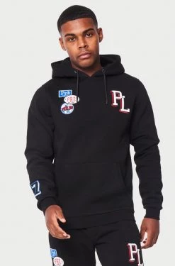 SS22 HOODIES Seattle Badge Hood - Black