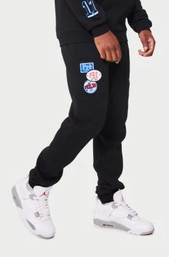 SS22 JOGGERS Seattle Badge Jogger - Black