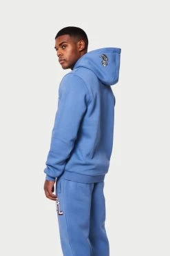 SS22 Seattle Badge Hood - Blue HOODIES