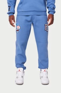 SS22 JOGGERS Seattle Badge Jogger - Blue