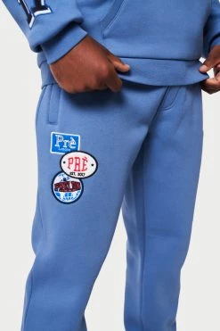 SS22 JOGGERS Seattle Badge Jogger - Blue