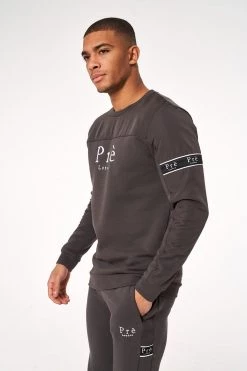 SS20 Eclipse Nylon Crew Sweat - Magnet SWEATS