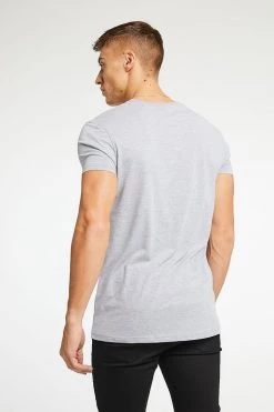 AW20 Essential T-Shirt - Grey Marl T-SHIRTS